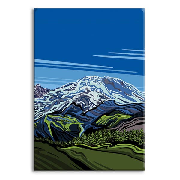 Secret Crush - Mount Rainier Magnet (2x3)