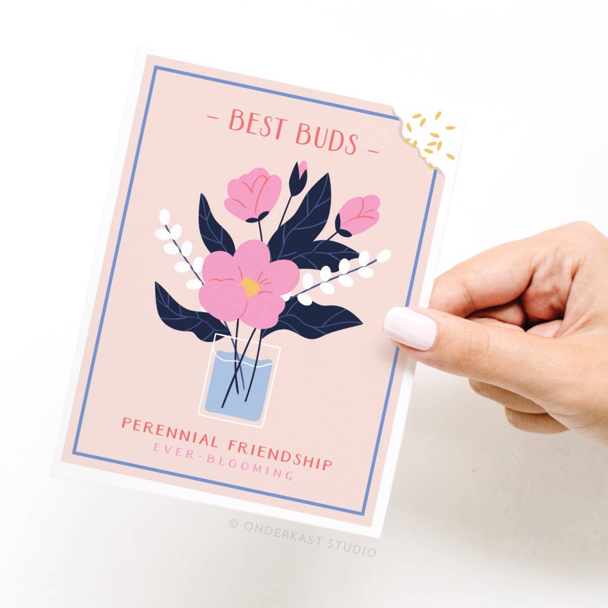 ON SALE – Best Buds Flower Seed Packet Greeting Card