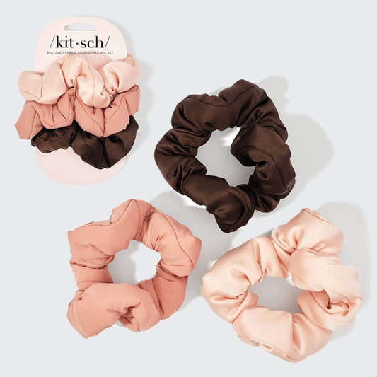 Cloud Scrunchies 3-Piece Set – Rosewood
