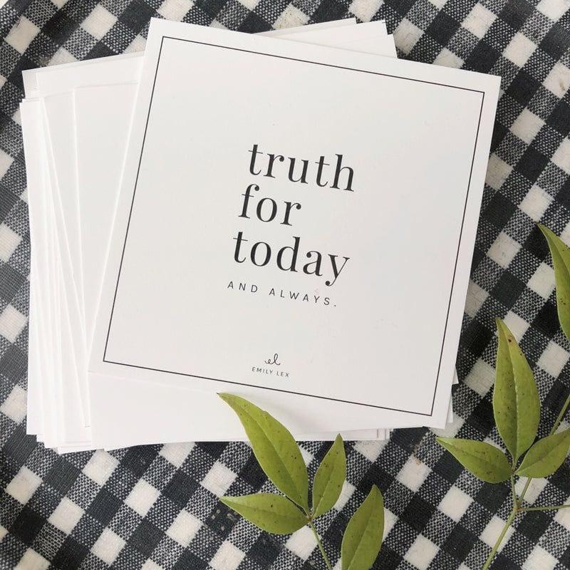 Truth For Today Cards - Always